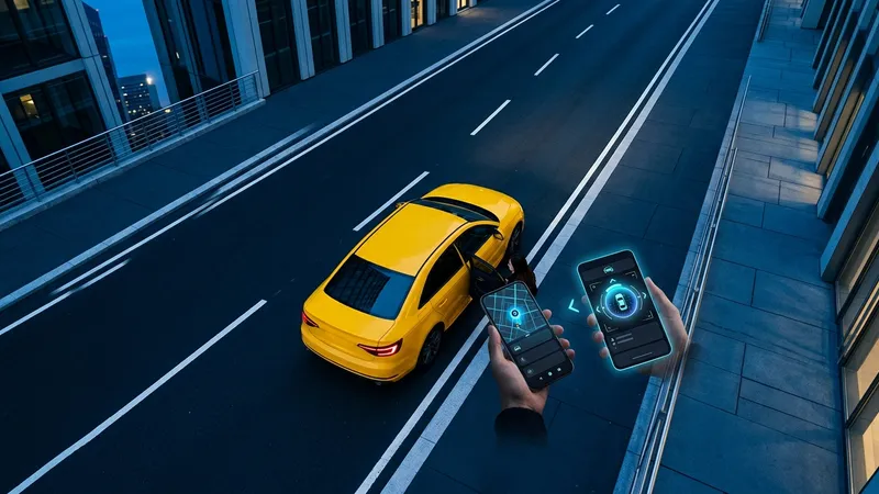 Reçu de course détaillant les tarifs transparents du transport